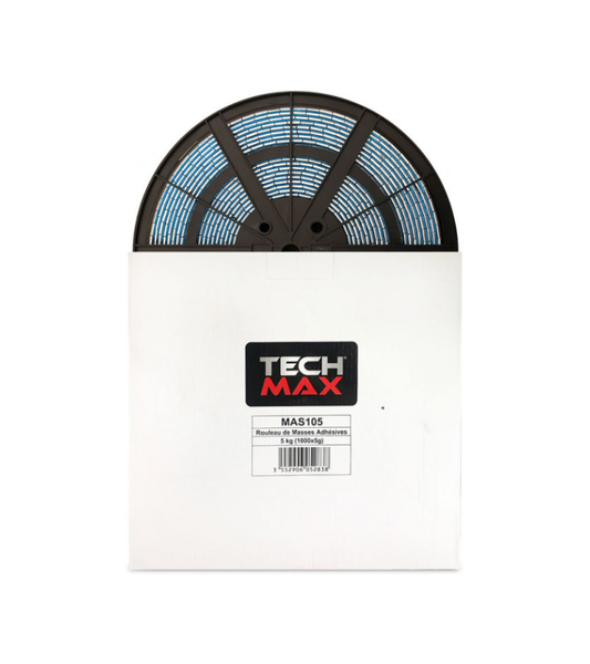 Rouleau de 1000 masses adhésives jantes 5g