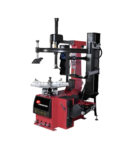 Démonte pneu avec bras d'assistance